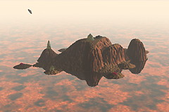 Floating on Vulcanian world2